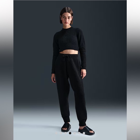 NWT Nike Phoenix Cozy Bouclé Knit top sz L - Picture 7 of 8